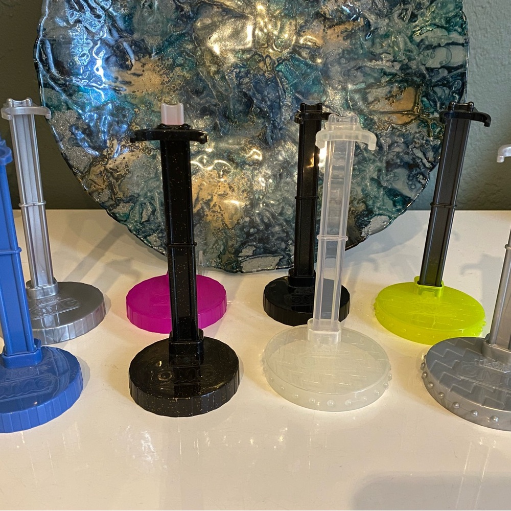 LOL and OMG /  MGM Doll Stands Set of 9